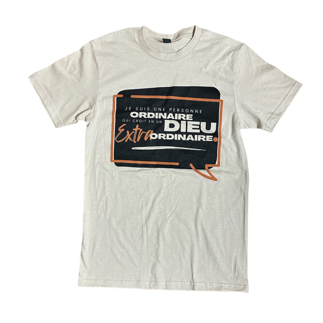 DIEU EXTRAORDINAIRE- Le TShirt