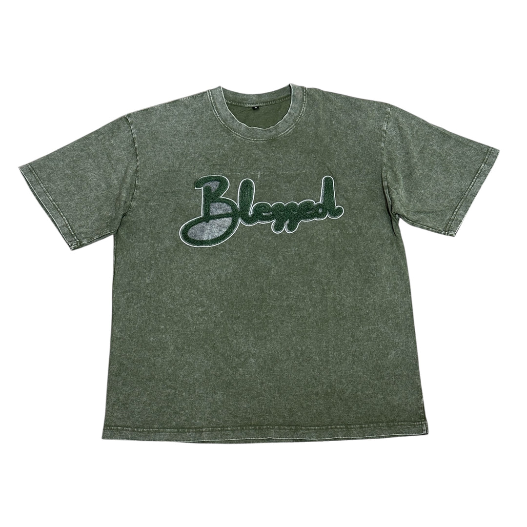 Blessed Oversized Tshirt - Green