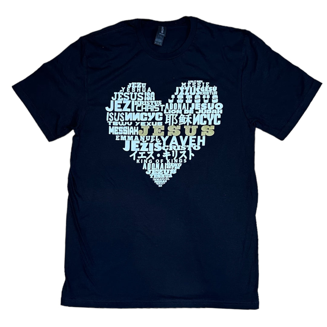 J'aime JESUS - Noir - Love JESUS (Black) - T-shirt