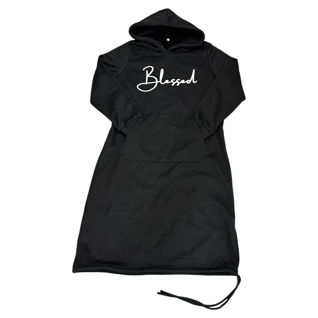 Blessed Long Hoodie Dress 2.0 – Identity X
