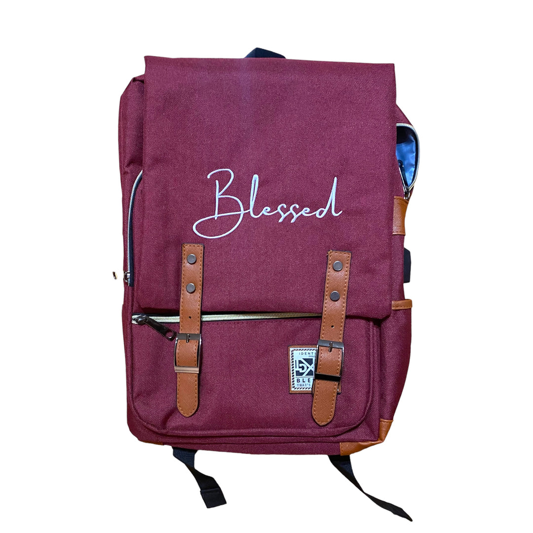 BLESSED Book Bag Black
