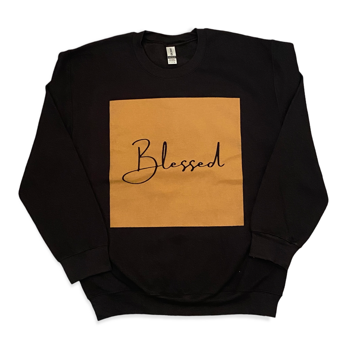 Col rond - BLESSED Noir